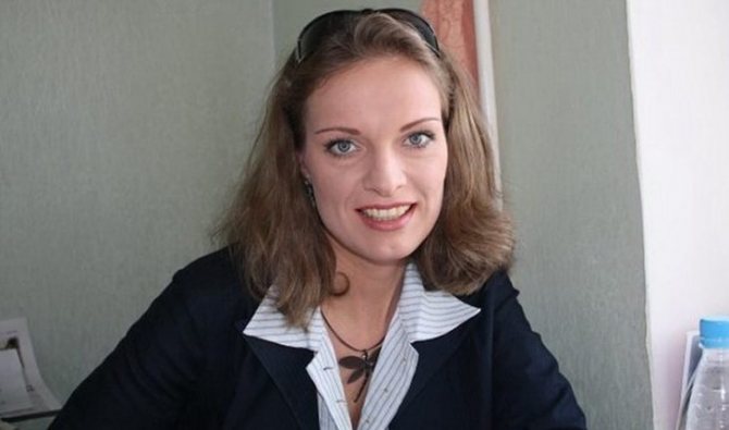 Актриса Ольга Копосова