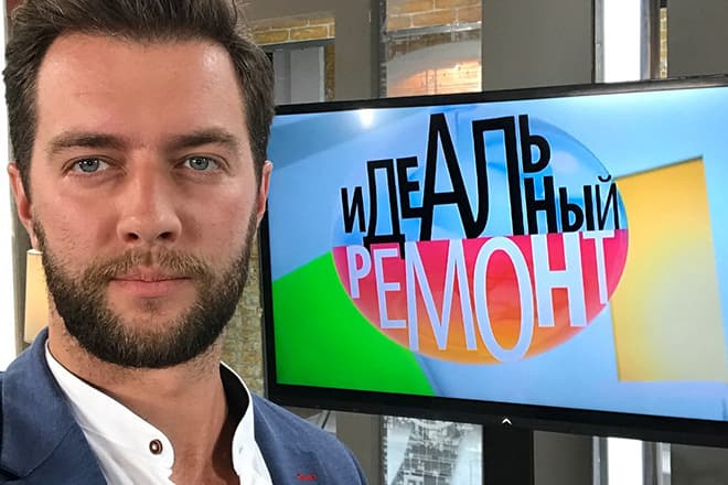 Андрей Карпов в шоу «Идеальный ремонт» в 2021 году