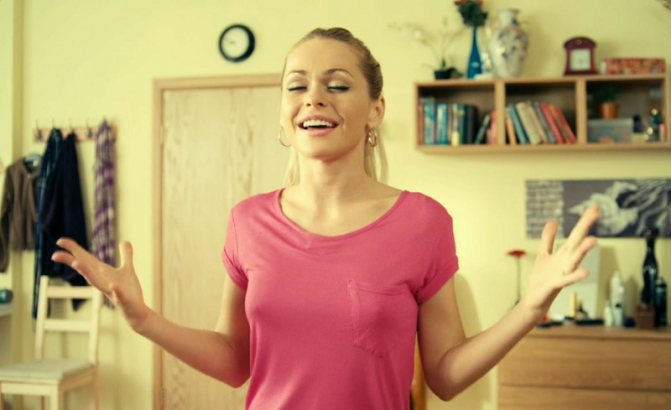 'Анна Хилькевич в роли Маши в сериале