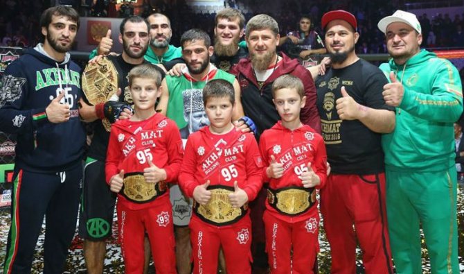 Боевые сыновья Кадырова