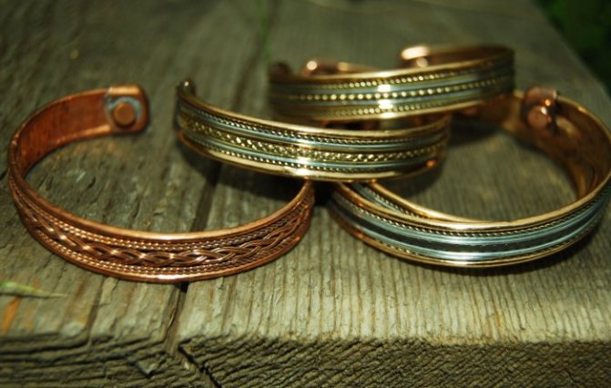 Браслеты-обереги из меди