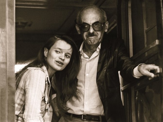 Булат Окуджава и Наталья Горленко, 1985 г. | Фото: liveinternet.ru