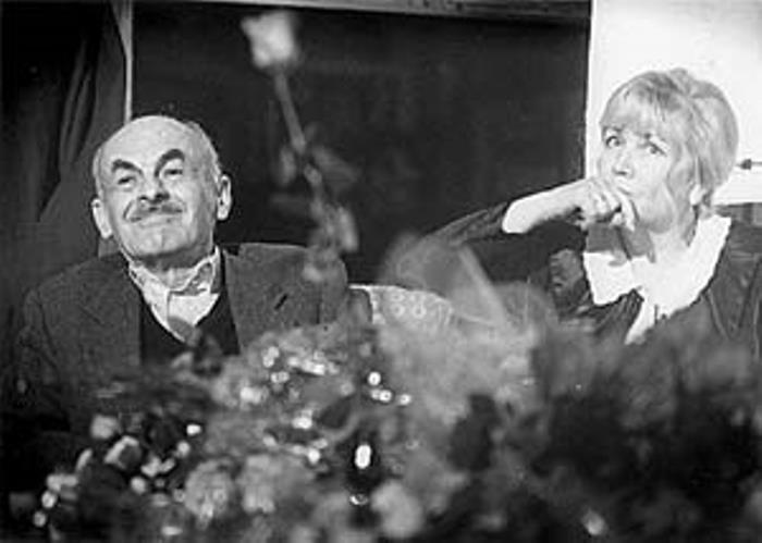 Булат Окуджава и Ольга Арцимович | Фото: vilavi.ru