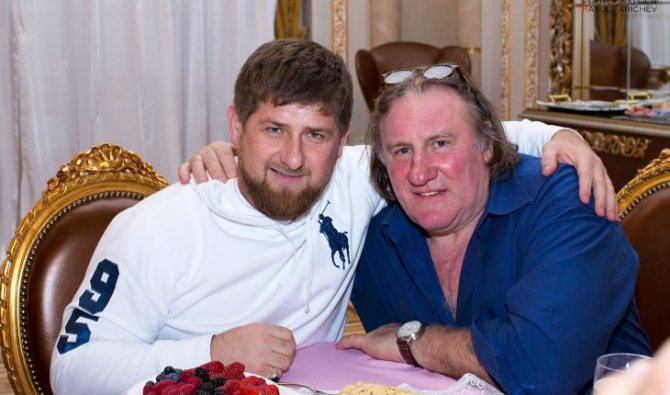 Депардье – почетный гражданин Чечни