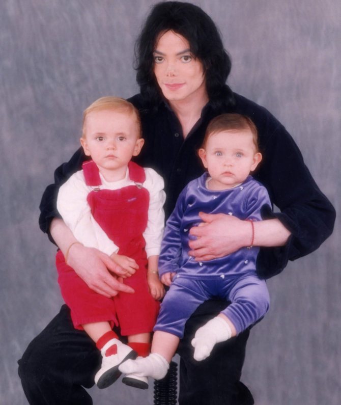 дети майкла джексона фото