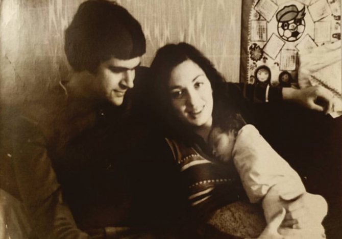 Дмитрий Исхаков с родителями