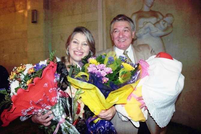 До брака Людмила встречалась с артистом почти 17 лет