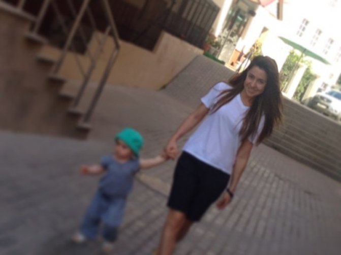 Дочь Алексея Гомана – Александрина фото