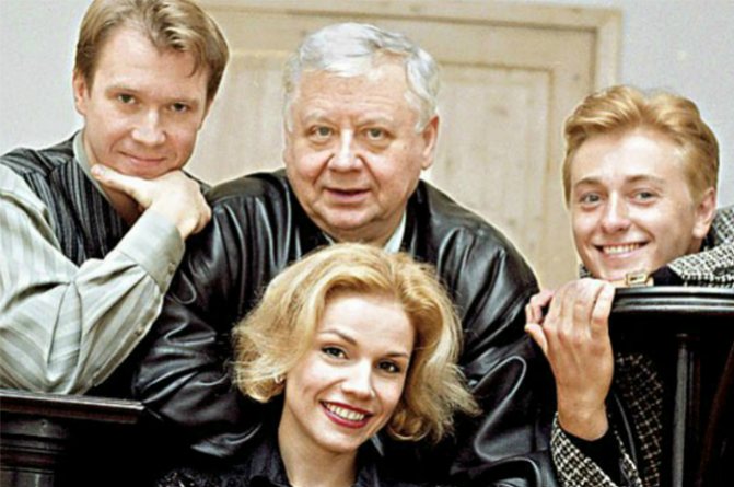 Евгений Миронов и Олег Табаков