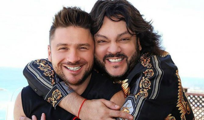 Филипп Киркоров и Сергей Лазарев