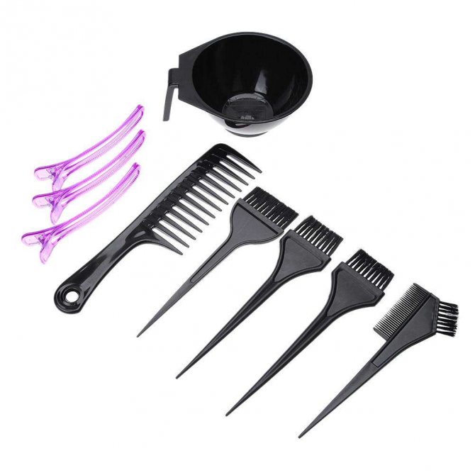 Инструменты для окрашивания