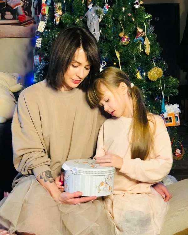 Ирина Муромцева с младшей дочкой