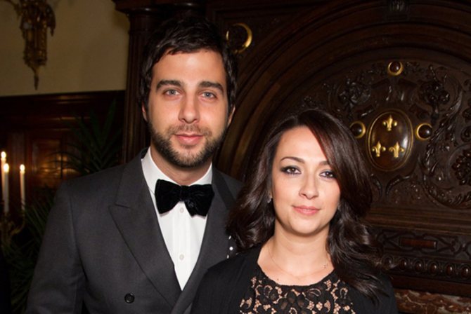 Иван Ургант и Наталья Кикнадзе,