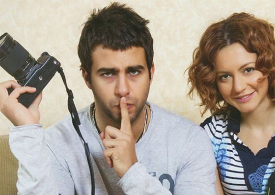 Иван Ургант и Таня Геворкян