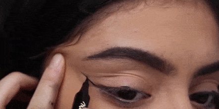 Как рисовать стрелки: Соедините кончик с серединой века