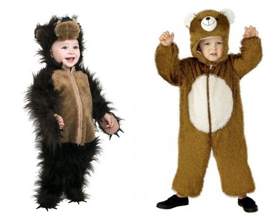 Как смастерить быстро костюм медведя