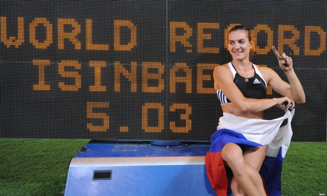 Как стала спортсменкой Елена Исинбаева