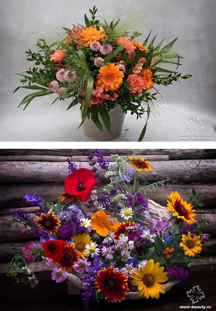 Красивые букеты цветов. CC0