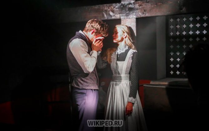 Кристина Асмус на сцене особняка Румянцева