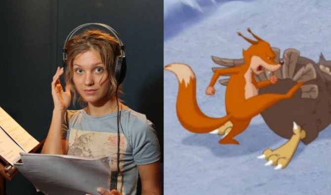 Кристина Асмус озвучила белку-задиру