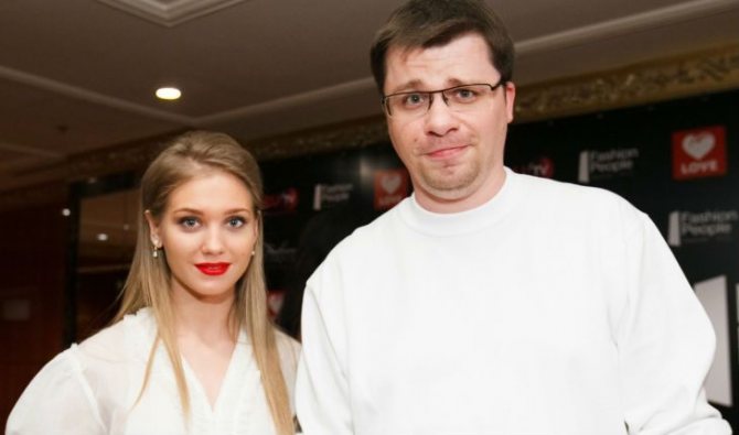 Кристина Асмус с мужем