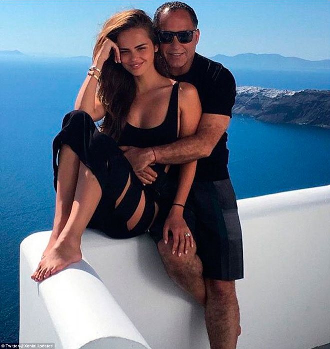 Ксения Дели с мужем