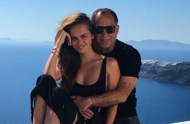 Ксения Дели с мужем