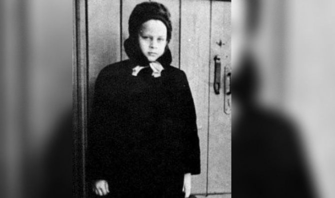 Любовь Полищук в детстве