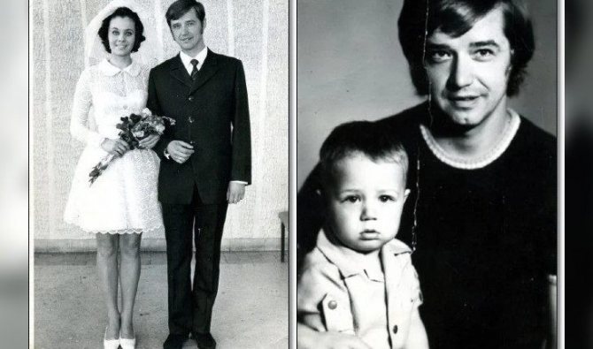 Любовь Полищук, Валерий макаров и их сын