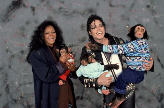 Майкл Джексон и Дайана Росс