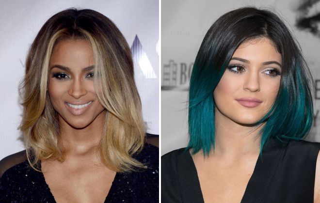 модное окрашивание 2018