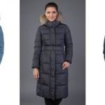 Модный женский пуховик с капюшоном