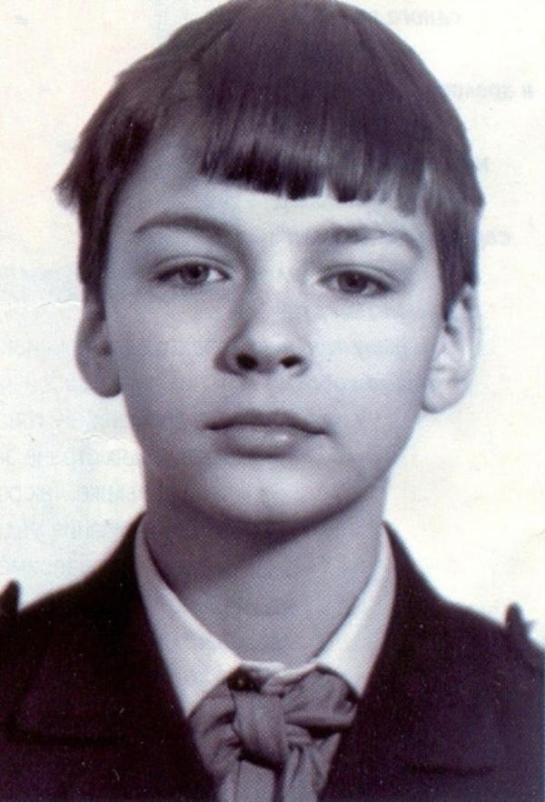 На фото: Даниил Страхов в детстве