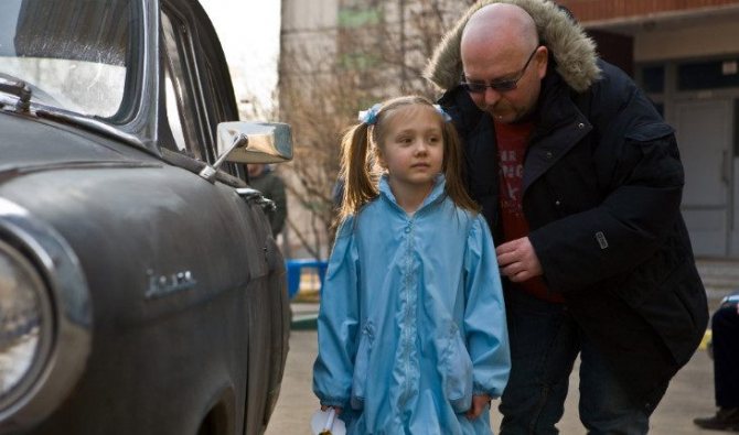 На съемках «Черной молнии»