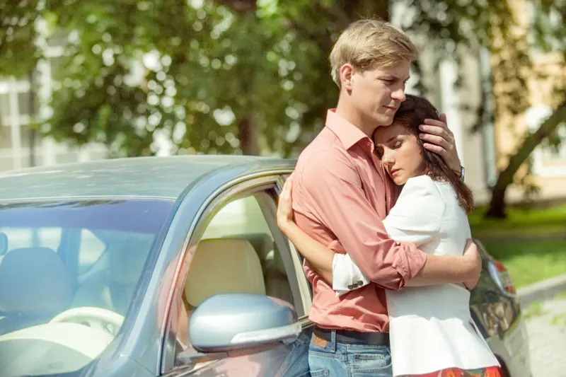 Никита Тезин и Ольга Иванова в мелодраме «Письма на стекле»