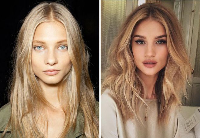 окрашивание блонд 2018