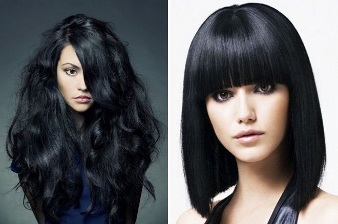 окрашивание на темные волосы 2018