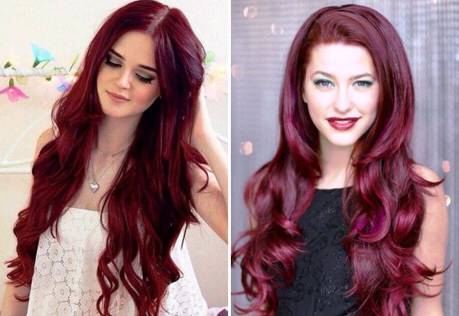 окрашивание на темные волосы 2018
