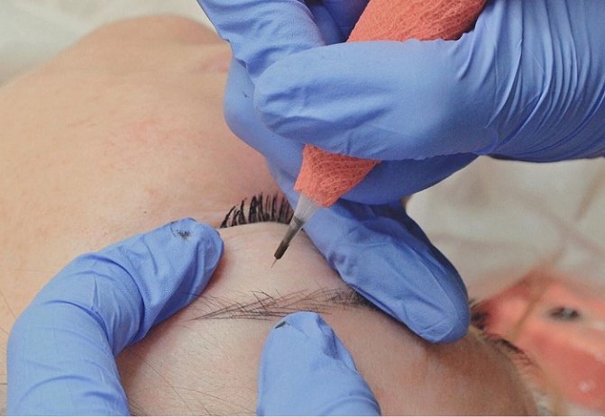 Пудровый макияж