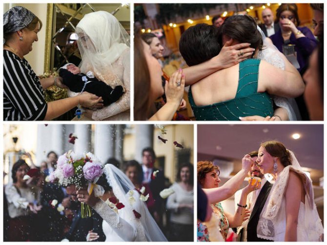 свадебные традиции на кавказе фото