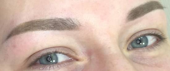 Татуаж бровей с пудровым эффектом – свои брови, только лучше