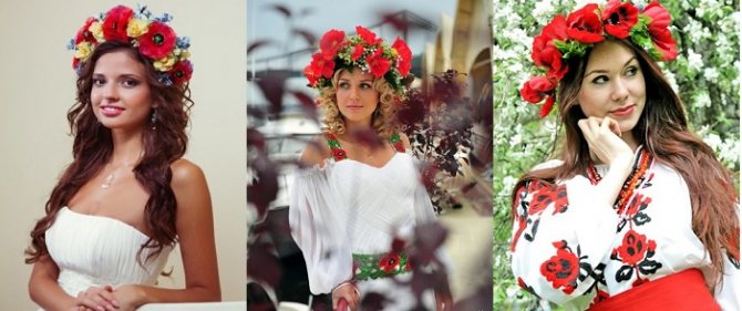 Украинский свадебный венец