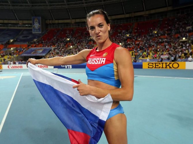 Успехи спортсменки Елены Исинбаевой