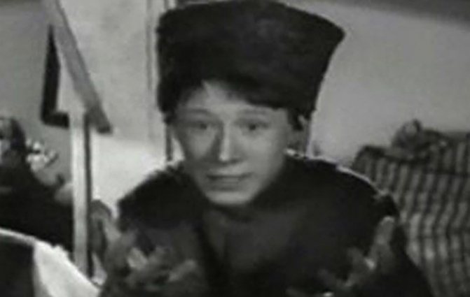 В фильме «Орлята Чапая»