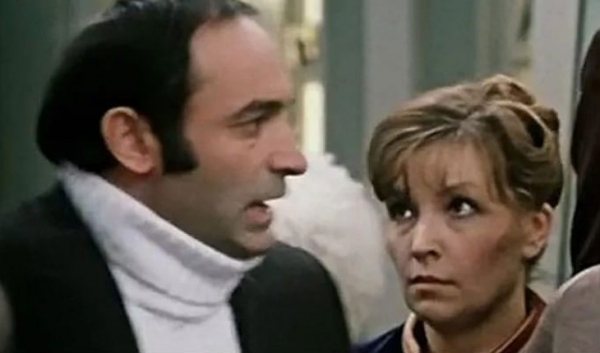 Валентин Гафт и Ольга Остроумова в фильме «Гараж»