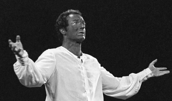 Валентин Гафт в спектакле «Отелло»