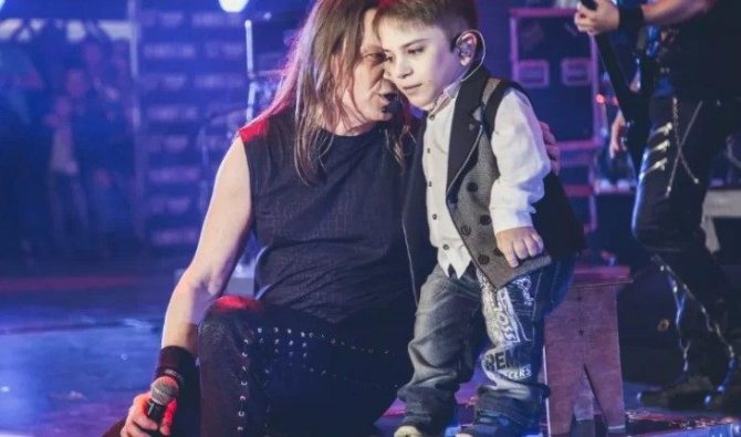 Валерий Кипелов и Данила Плужников на «Нашествии»