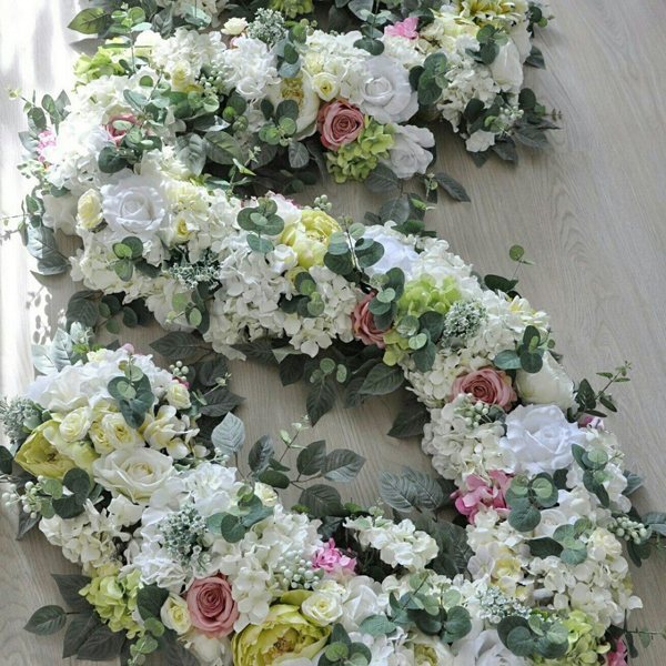 варианты украшения гирлянд