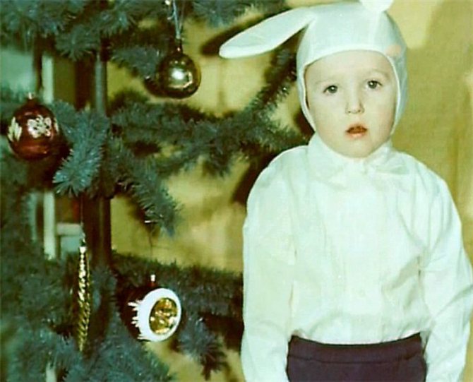 Влад Кадони в детстве