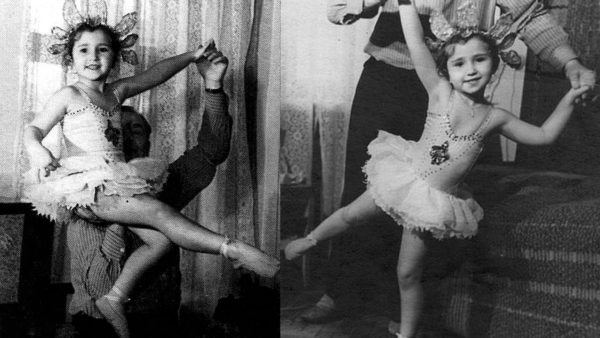 юная балерина Ирина Аллегрова